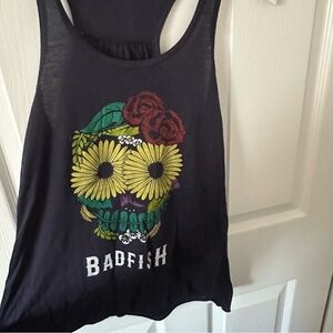 Badfish Skull Graphic Tank Top